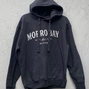 Morro Bay Print Hooded Sweater